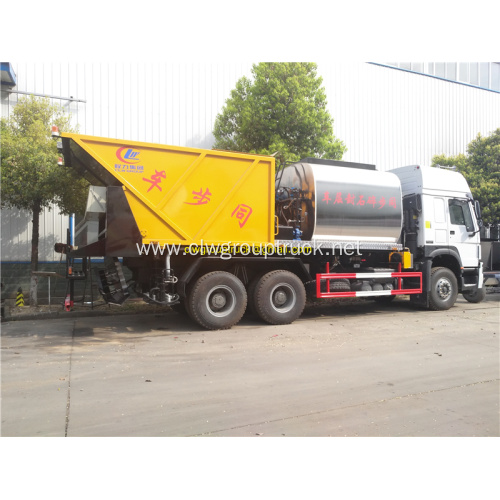 HOWO 6X4 Synchronous Chip Sealer Truck